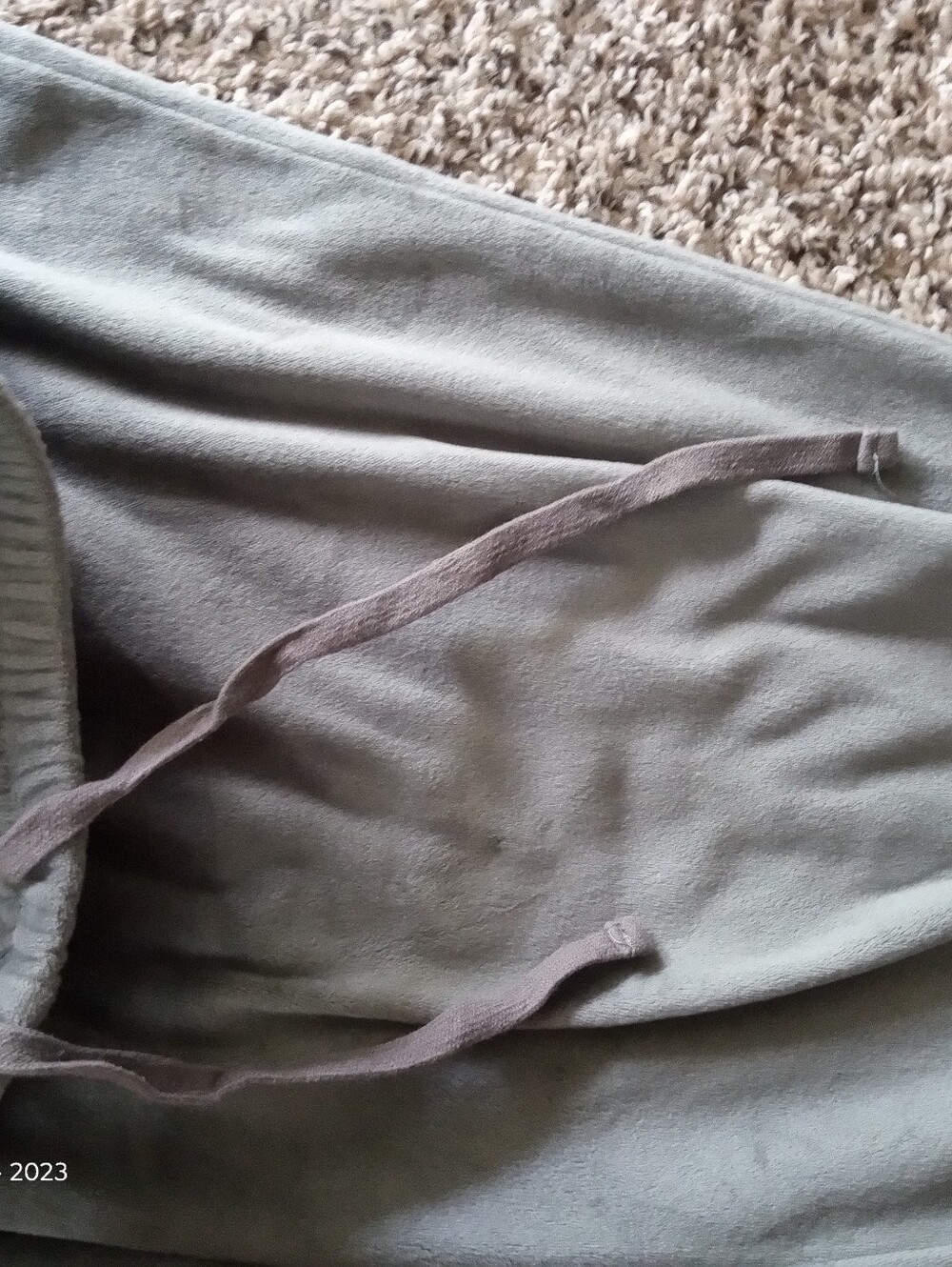 Skims Velour Track Pant Gunmetal Medium - Picture 7 of 9